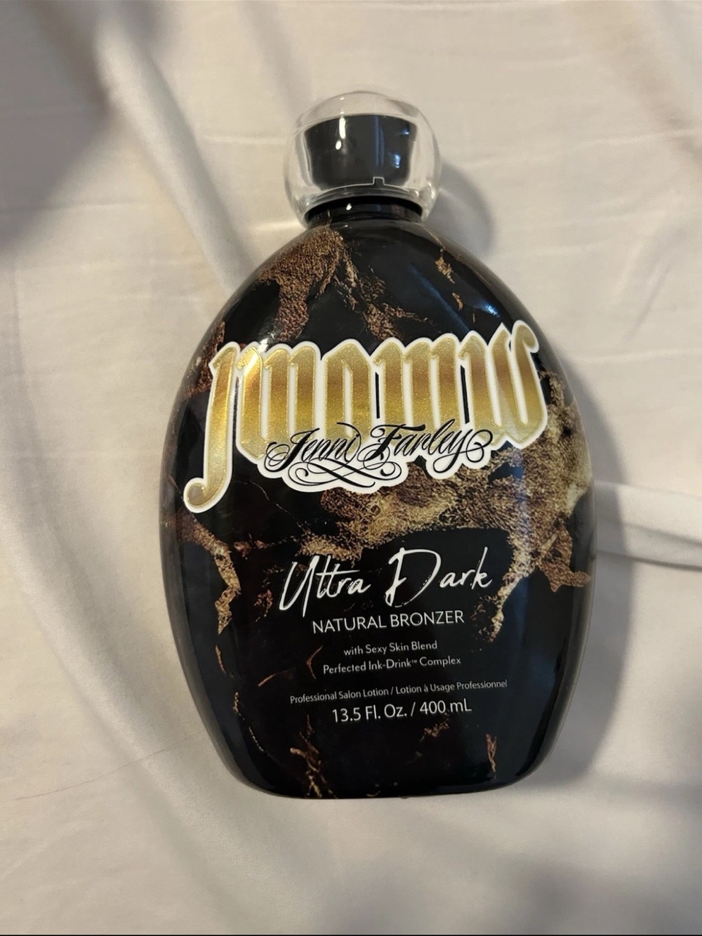 JWOWW Ultra Dark Natural Bronzer - Black & Gold Bottle